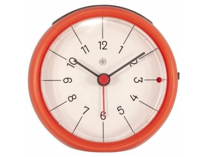 Tafelklok NEXTIME 7344Or Laranja Plástico
