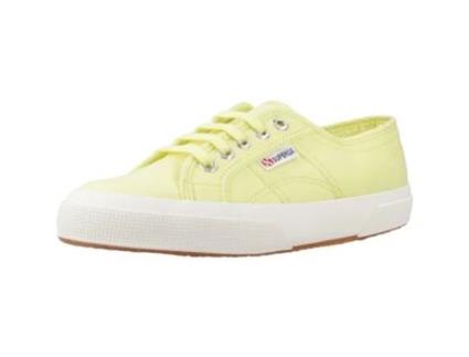 Sapatos de Mulher SUPERGA Tecido Amarelo (39)