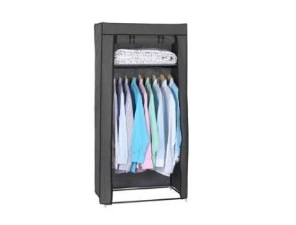 Armario de Tela Ropero Estante Lona Ropa Guardarropa Closet