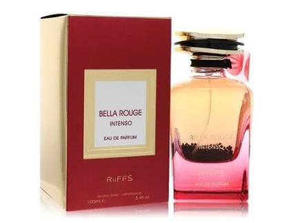 Perfume Feminino RIIFFS Bella Rouge Intenso RIIFFS Eau de Parfum 3.4 Oz For Women 100 Ml