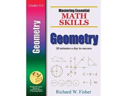 Livro Mastering Essential Math Skills GEOMETRY Grades 46 de Richard W Fisher (Inglês)