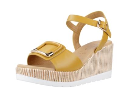 Sapatos de Mulher REPO Tecido Amarelo (40)