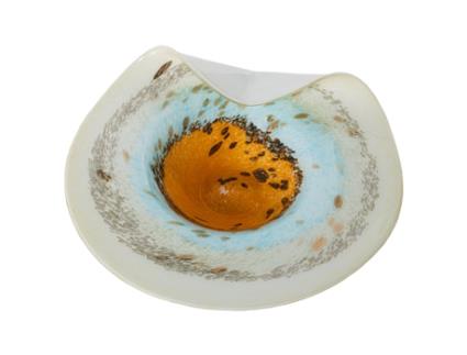 Centro de mesa ALEXANDRA HOUSE LIVING Multicolor Cristal 31 x 37 x 15 cm