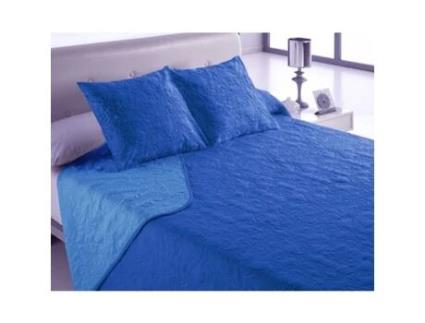 Colcha HOSTELINE VEGAS (Azul - 270 x 260 cm)
