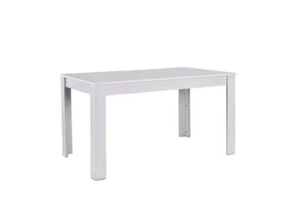 Mesa de Jantar Ou Cozinha Rustic 140Cm Branco SALDOSYSTOCKS