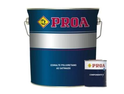 Esmalte de Poliuretano Acetinado de 2 Componentes Excelente Aderência para Pintar Sobre Ferro Fibra Vidro Vermelhão Ral 3001 12,2L