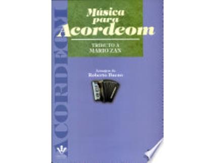 Livro MÚSICA PARA ACORDEOM - TRIBUTO A MARIO ZAN de BUENO, ROBERTO (Português do Brasil)