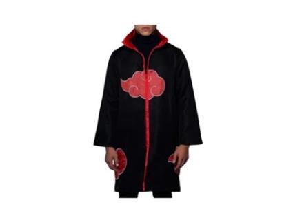 Casaco Shippuden Akatsuki Tamanho Único Adulto