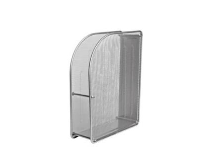 Porta-Revistas 83Mm FOROFIS Rede Metal Cinza 91317