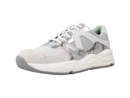 Sapatos de Mulher GEOX Topazio Tecido Cinzento (38)