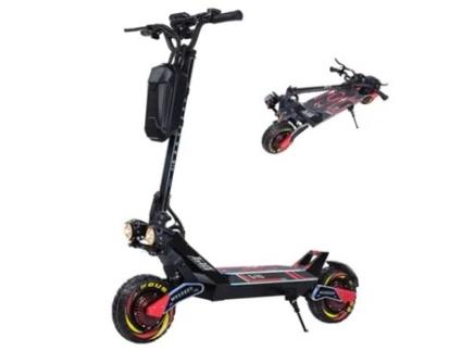 Trotinete Elétrica OBARTER G10 2X1200W 48V 20Ah 65Km/H Ativação Nfc de Freio a Disco Hidráulico