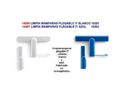 Limpia mamparas plegable it azul 10202 (caja 12 unidades)