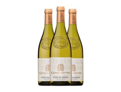Vinho branco GABRIEL MEFFRE Blanc Côtes du Rhône (0.75 L - 3 Unidades)