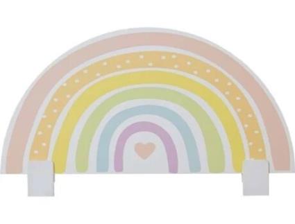 Grade de cama MUEMUE em aglomerado multicolor 44x87x2,5cm