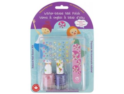 Kit de manicure com tinta natural: brilhante para sempre SUNCOATGIRL