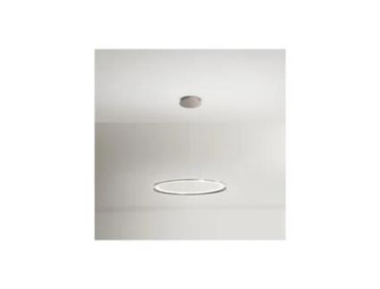 Lustre Pendente Edge Led 86W Cinza Titânio PERENZ