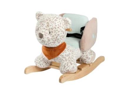 Baloiço NATTOU Madeira - Branco - 63 cm)