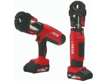 Prensa de Crimpagem Eletromecânica Viper L2X Insertos Th16-20-26 2 Baterias VIRAX