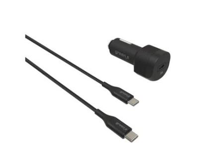 Carregador Automóvel Usb-C Pd GREENE Polímero Preto