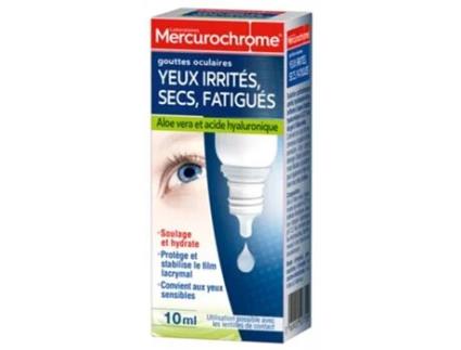 Olhos secos irritados olhos cansados olhos secos colírio seco 10 ml MERCUROCHROME