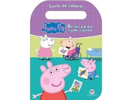Livro Peppa Pig - Brincando Com Cores de Tubaldini Labão e Ieska (Português)