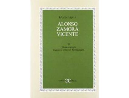 Livro Homenaje Zamora Vicente, 2 de Varios Autores