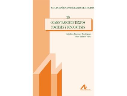 Livro Comentarios De Textos Corteses Y Descorteses