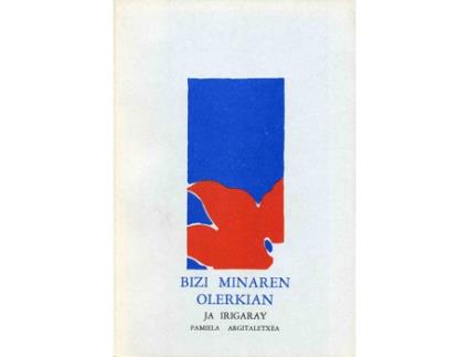 Livro Bizi Minaren Olerkian de Jose Angel Irigaray
