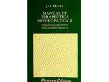 Livro Manual Terapeutica Homeopat-II de J.H. Pulte