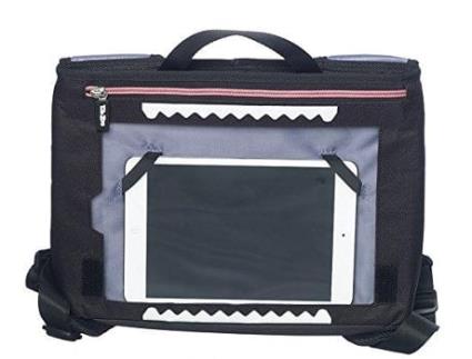 Lazerbuilt Panda 27.9 Cm 11' Mochila Preto Branco