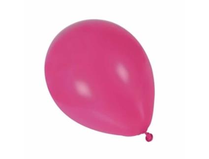 Conjunto de 10 Balões de Látex Infláveis 30Cm Fúcsia Paris Rosa Preço HOMEA