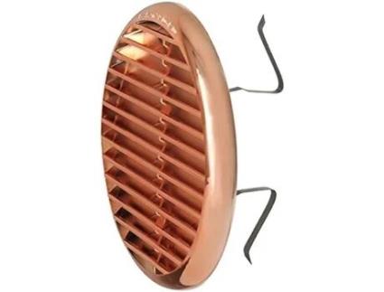 Ventilação Tur125Ran Grelha de Ventilação em Plástico com Molas Efeito Cobre Ø 155 Mm LA VENTILAZIONE