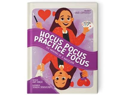Livro Hocus Pocus Practice Focus The Making of a Magician de Amy Kimlat (Inglês)