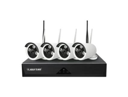 Kit de 4 Câmaras de Videovigilância Wifi