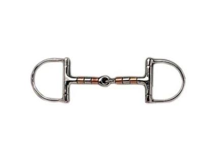 Cobre-Ring Snaffle D Prateado 12.5 Cmsefton
