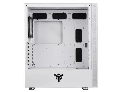 Gabinete Vertibra S210 Rgb Mid Tower Atx com Painel de Vidro Branco ITEK