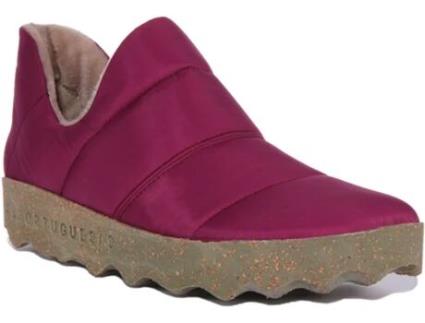 Sapatos de Mulher ASPORTUGUESAS Nylon Roxo (40)