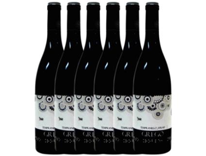 Jeromín Grego Tempranillo Syrah Vinos de Madrid Roble 75 cl (Caixa de 6 unidades)
