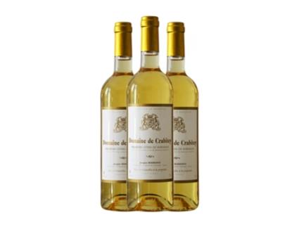Vinho branco CRABITEY Premières Doce Côtes de Bordeaux (0.75 L - 3 Unidades)