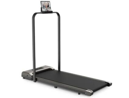 Passadeiras de Corrida RACINGREAT Velocidade Máx 10Km/H 750W- com Guiador Rebatível Peso Máx 120Kg Cinzento