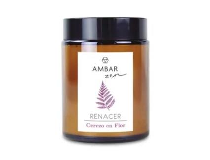 Vela Flor de Cerejeira Ambar Zen 125G AMBAR PERFUMS