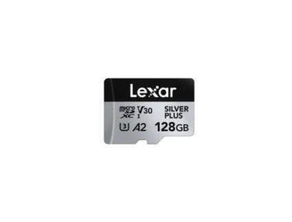 Cartão Micro SD LEXAR High Performance SILVER PLUS (128 GB)