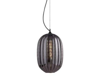 Candeeiro Pendente LUMINECA Tulina 35X160 Cm Cinza