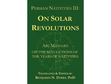 Livro Persian Nativities III Abu Mashar on Solar Revolutions de Abu Mashar (Inglês)