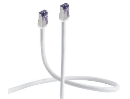 Cabo Patch FLEXLINE Cat. 6A S/Ftp Altamente Flexível. Branco 1 5M