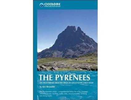 Livro The Pyrenees Cicerone Mountain Guides series de Kev Reynolds (Inglês)