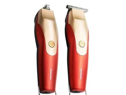 Máquina Cortar Cabelo TRUMSEN-AG 9260 ?Vermelho