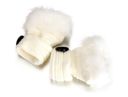 Luvas de Mulher FINEJO Branco (12 cm)