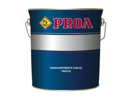 Tinta Monocomponente para Pavimentos e Garagens Exterior-Interior PROA Preto Ral 9005 0,75L