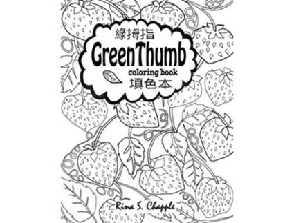 Livro Green Thumb Coloring Book de Rina Chapple (Inglês)